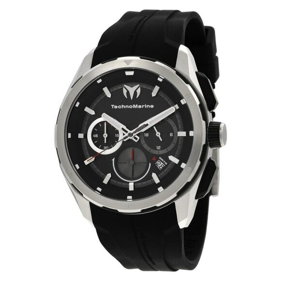 FX03458B NWT Technomarine Fashion Men's Quartz Steel Authentic Watch - Picture 1 of 3
